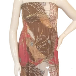 Ba Dafa tube top dress